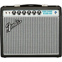 Fender '68 Custom Vibro Champ Reverb 5W 1x10 Guitar Combo Amp Black