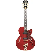 D'Angelico Excel Series 59 Hollow Body Electric Guitar With USA Seymour Duncan P-90s and Stairstep Tailpiece