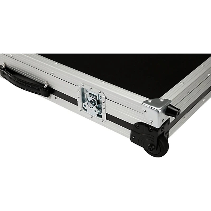 Fender CEO Guitar Flight Case With Wheels Aluminum Gray