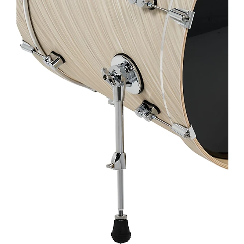 PDP by DW Concept Maple 4-Piece Shell Pack With Chrome Hardware Twisted Ivory