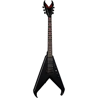 Dean Kerry King V Black Satin Electric Guitar With Case Black Satin