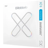 D'Addario XS Acoustic Phosphor Bronze Strings, 12-String Light (10-47)