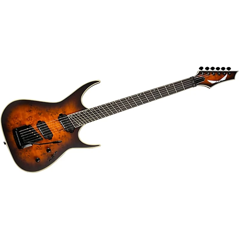 Dean Exile Select Multiscale With Kahler Electric Guitar Satin Natural Black Burst