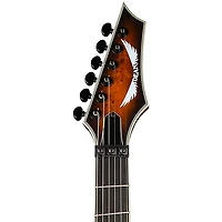 Dean Exile Select Multiscale With Kahler Electric Guitar Satin Natural Black Burst