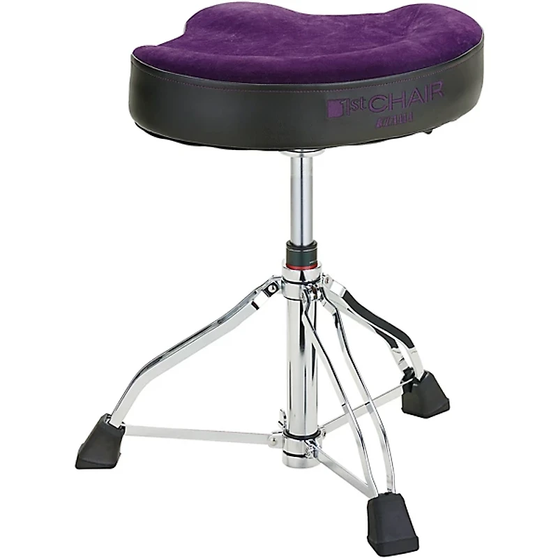 TAMA 1st Chair Glide Rider HYDRAULIX Drum Throne With Cloth Top Seat - Purple