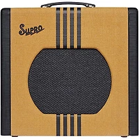 Supro Delta King 12 15W 1x12 Tube Guitar Amp - Tweed and Black