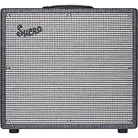 Supro 1695TJ Black Magick 25W 1x12 Tube Guitar Combo Amp Black