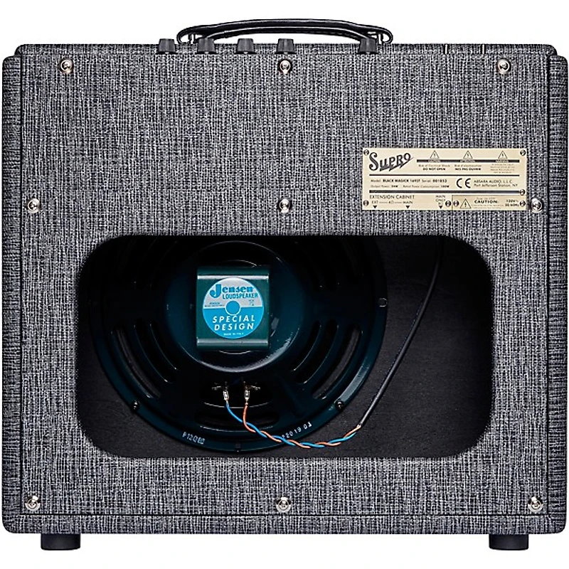 Supro 1695TJ Black Magick 25W 1x12 Tube Guitar Combo Amp Black