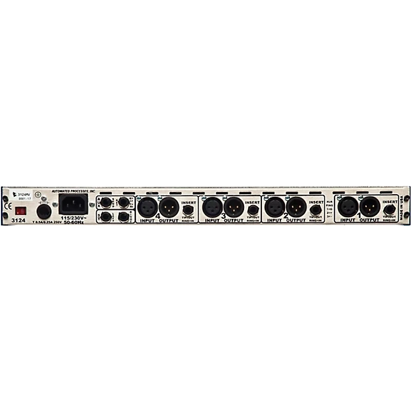 API 3124MV Discrete 4-Channel Mic/Line Preamp With Stereo Mixer
