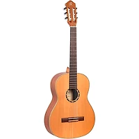Ortega Family Series R122SN-L Left-Handed Classical Guitar Natural Matte