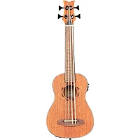Ortega Lizard Series LIZZY-BS-GB-L Left-Handed Uke Bass Mahogany