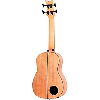 Ortega Lizard Series LIZZY-BS-GB-L Left-Handed Uke Bass Mahogany