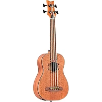 Ortega Lizard Series LIZZY-BS-GB-L Left-Handed Uke Bass Mahogany