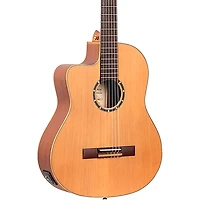 Ortega Family Series Pro RCE131SN-L Acoustic Electric Slim Neck Classical Guitar Natural Matte