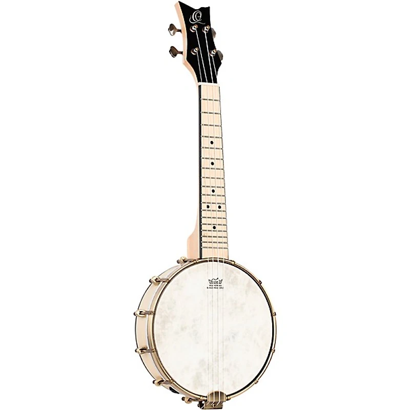 Ortega Banjolele Series OUBJE90-MA-L Left-Handed Banjolele Natural