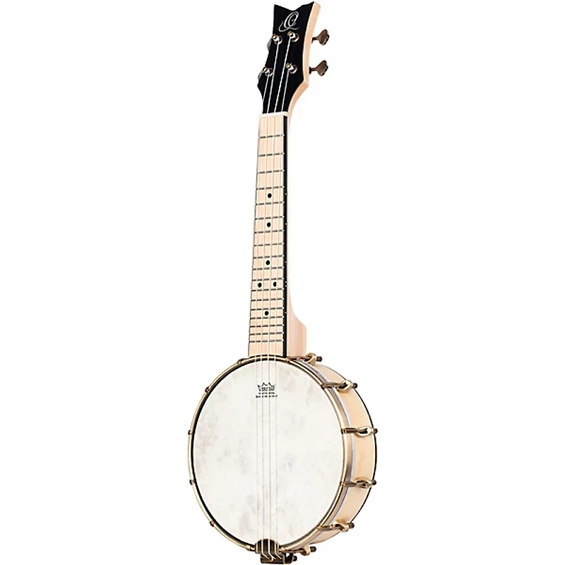 Ortega Banjolele Series OUBJE90-MA-L Left-Handed Banjolele Natural