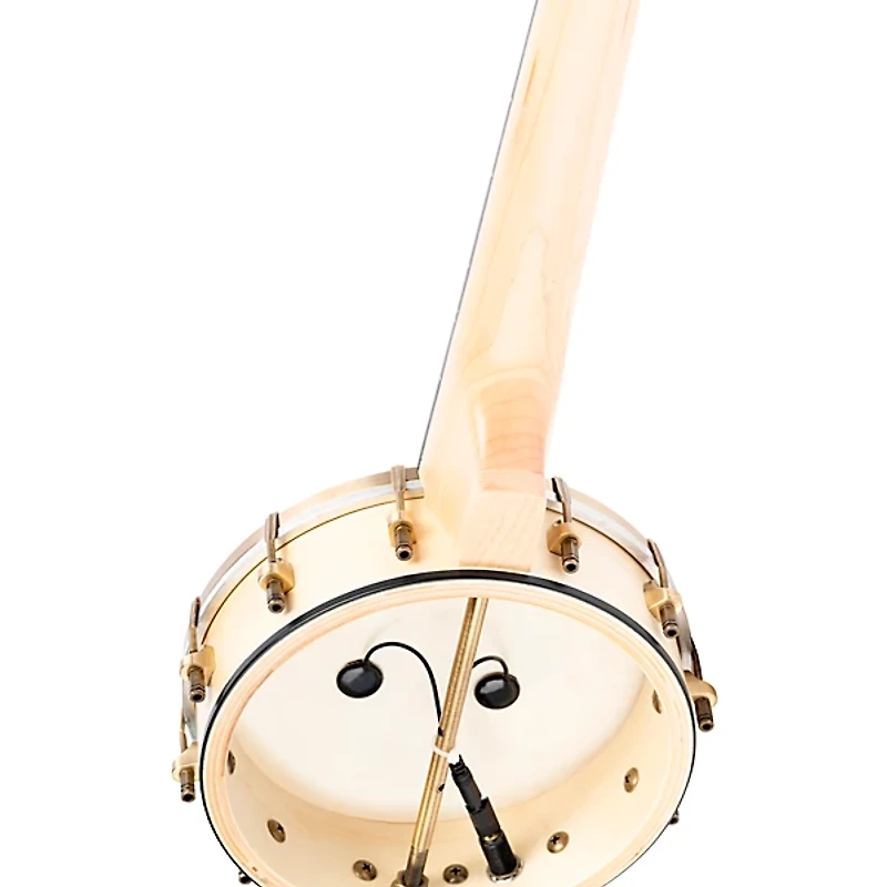 Ortega Banjolele Series OUBJE90-MA-L Left-Handed Banjolele Natural