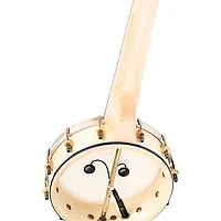 Ortega Banjolele Series OUBJE90-MA-L Left-Handed Banjolele Natural