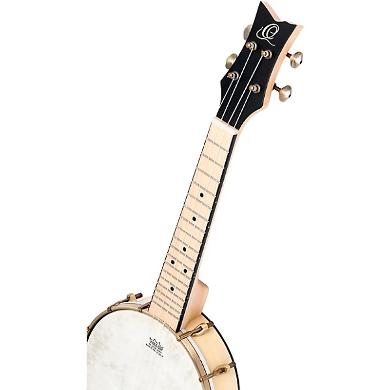 Ortega Banjolele Series OUBJE90-MA-L Left-Handed Banjolele Natural