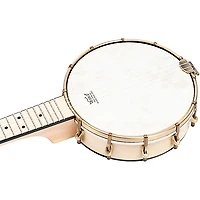Ortega Banjolele Series OUBJE90-MA-L Left-Handed Banjolele Natural
