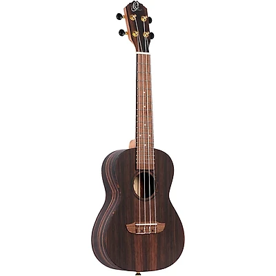 Ortega Timber Series RUEB-CC-L Left-Handed Concert Ukulele Natural