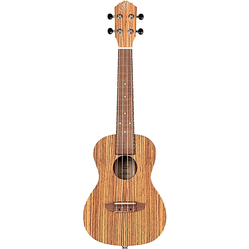 Ortega Timber Series RFU11ZE-L Left-Handed Acoustic Electric Concert Ukulele Natural