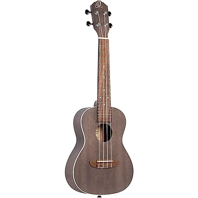 Ortega Earth Series RUCOAL-L Left-Handed Concert Ukulele Coal Black