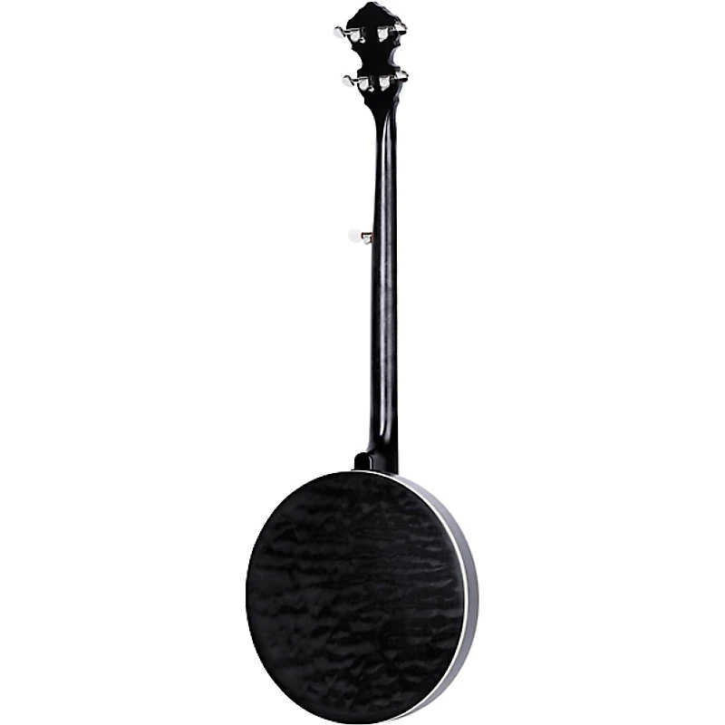 Ortega Falcon Series OBJE400TCO-L Left-Handed 5-String Banjo Satin Black