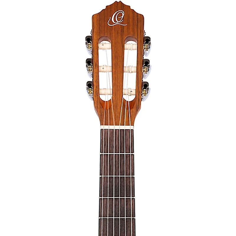 Ortega Family Series R121 7/8 Size Left-Handed Nylon-String Classical Guitar Natural Matte