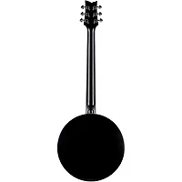 Ortega Raven Series OBJE356-SBK-L Left-Handed 6-String Banjo Black