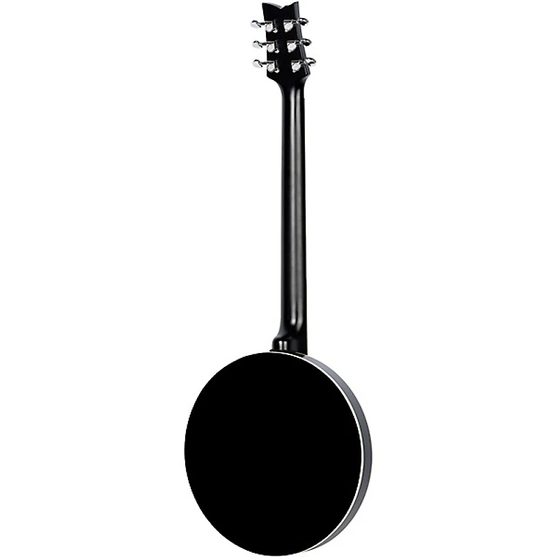 Ortega Raven Series OBJE356-SBK-L Left-Handed 6-String Banjo Black