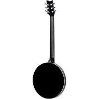 Ortega Raven Series OBJE356-SBK-L Left-Handed 6-String Banjo Black