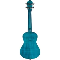 Ortega Earth Series RUOCEAN-L Left-Handed Concert Ukulele Aqua Blue