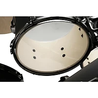 TAMA Imperialstar 5-Piece Complete Drum Set With 22 in. Bass Drum and Meinl HCS Cymbals Blacked Out Black