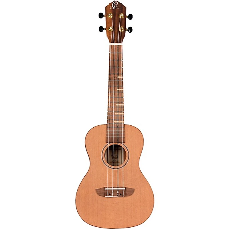 Ortega Timber Series RUTI-CC-L Left-Handed Concert Ukulele Natural