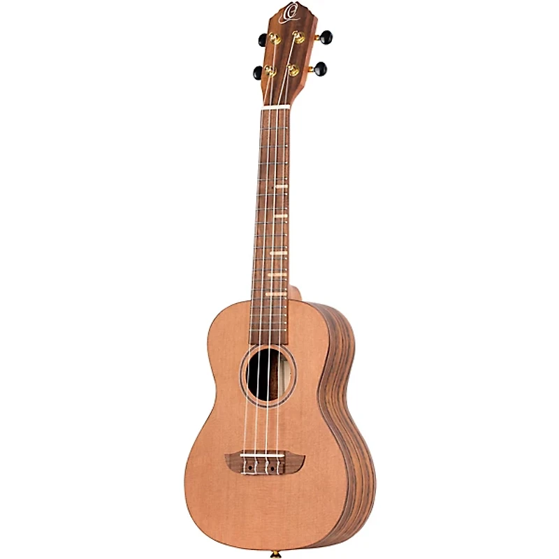 Ortega Timber Series RUTI-CC-L Left-Handed Concert Ukulele Natural