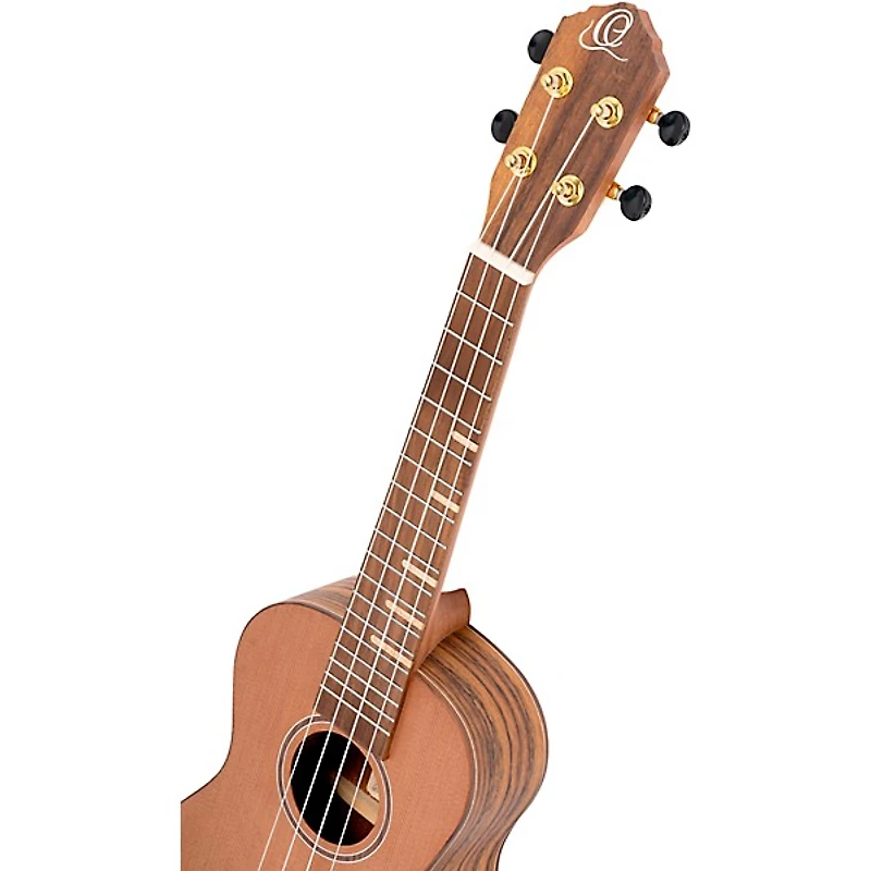 Ortega Timber Series RUTI-CC-L Left-Handed Concert Ukulele Natural