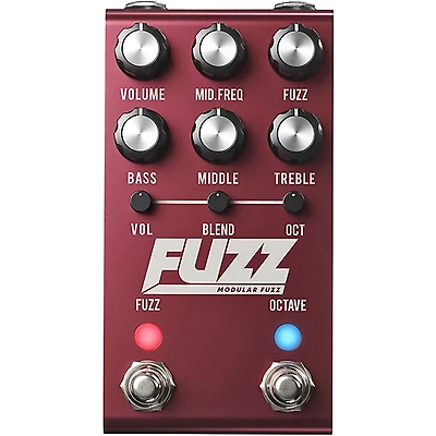 Jackson Audio FUZZ Modular Fuzz Effects Pedal - Red