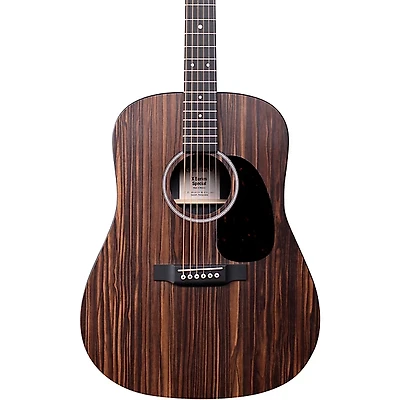 Martin Special X Series Macassar Top Dreadnought Acoustic-Electric Guitar Ebony