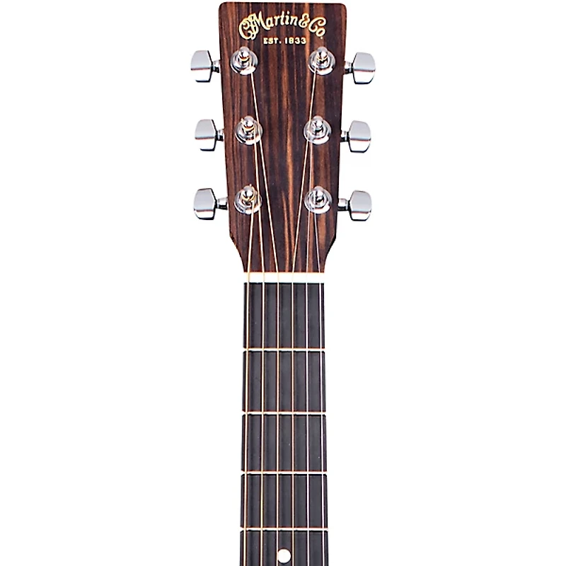 Martin Special X Series Macassar Top Dreadnought Acoustic-Electric Guitar Ebony
