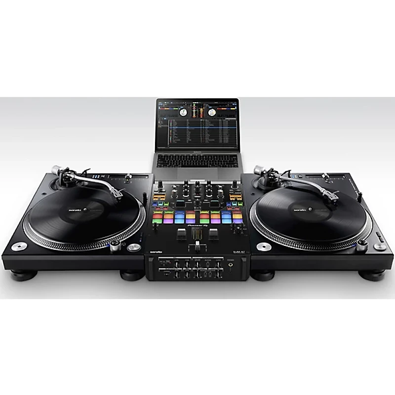 Pioneer DJ DJM-S7 2-Channel Battle Mixer for Serato DJ & rekordbox With Performance Pads