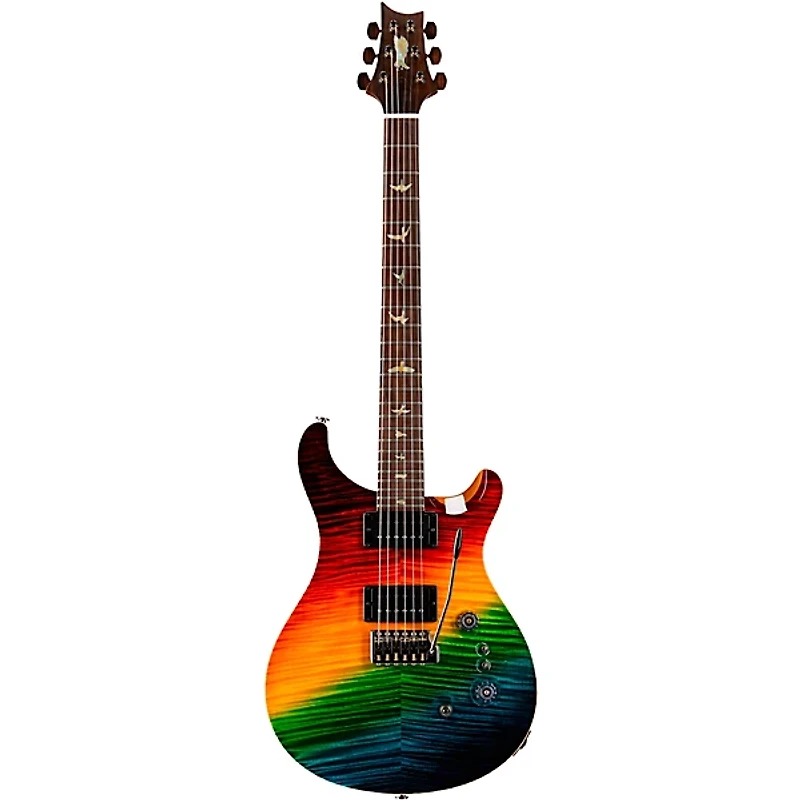PRS Private Stock Custom 24-08 With Curly Maple Top, Figured Mahogany Back and Neck, Brazilian Rosewood Fretboard, Pattern Regular Neck Shape Electric Guitar - Darkside Cross Fade