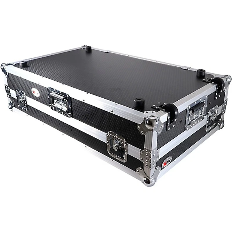 ProX XS-XDJXZ WLT Flight Case for Pioneer DJ XDJ-XZ With Glide Sliding Laptop Shelf and Wheels