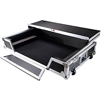 ProX XS-XDJXZ WLT Flight Case for Pioneer DJ XDJ-XZ With Glide Sliding Laptop Shelf and Wheels