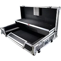 ProX XS-XDJXZ WLT Flight Case for Pioneer DJ XDJ-XZ With Glide Sliding Laptop Shelf and Wheels