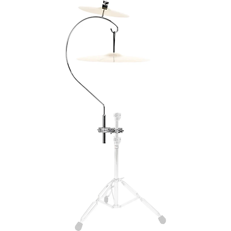 Gibraltar Suspended Cymbal Arm with Grabber Clamp Chrome
