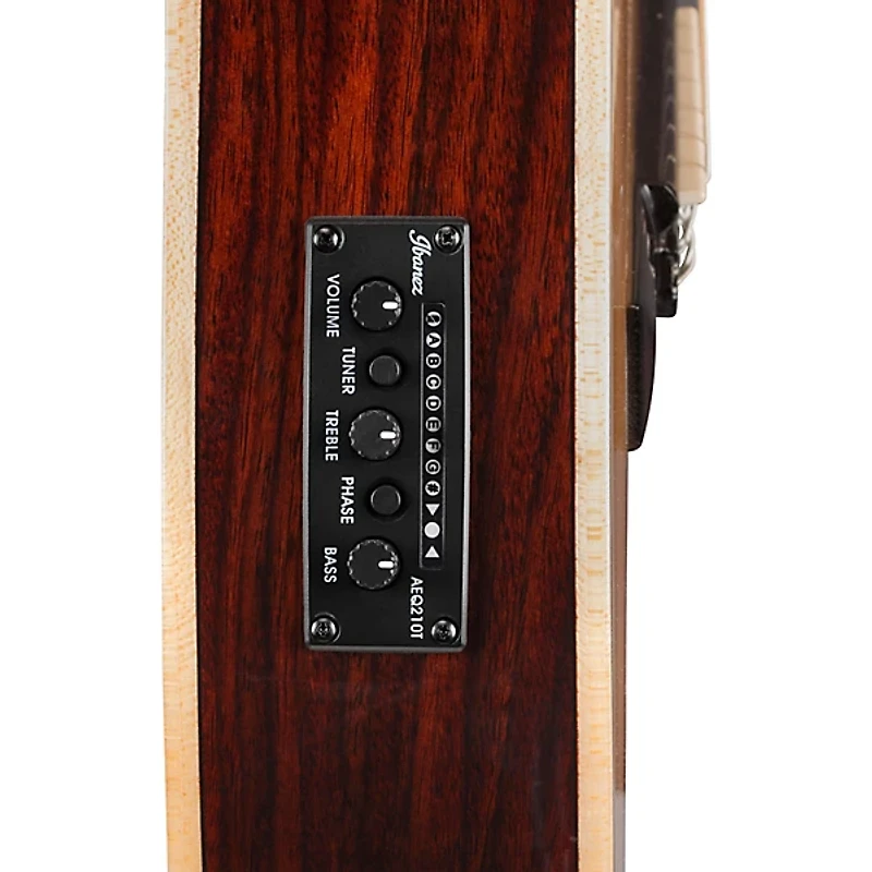 Ibanez GA Series GA34STCE Thinline Solid Top Classical Acoustic-Electric Guitar Natural