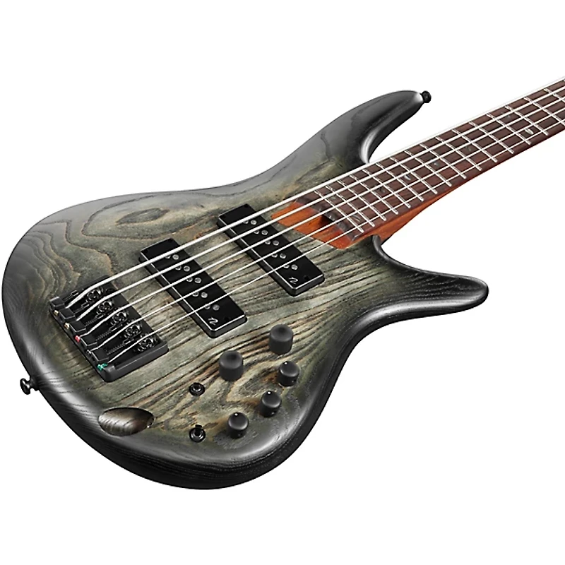 Ibanez SR605E 5-String Electric Bass Guitar Black Stained Burst