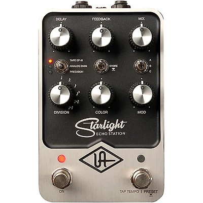 Universal Audio UAFX Starlight Echo Station Effects Pedal - Black