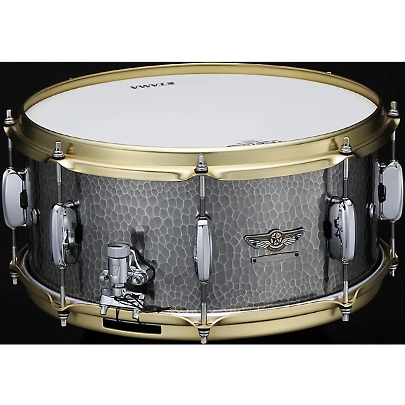 TAMA STAR Reserve Hand Hammered Aluminum Snare Drum 14 x 6.5 in.